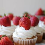 Summer Dessert Recipes - strawberry cupcakes