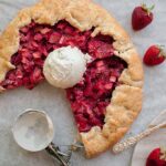 Summer Dessert Recipes - strawberry galette