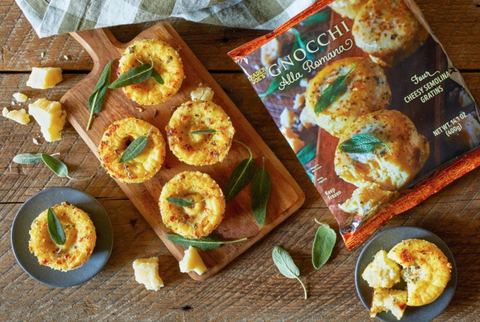 trader joe's appetizers - Gnocchi Alla Romana