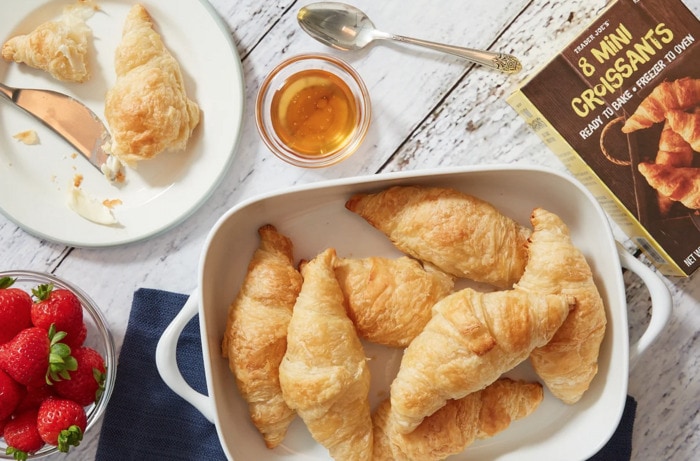 trader joe's appetizers - mini croissants