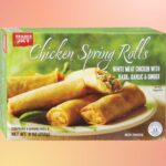 trader joe's appetizers - chicken spring rolls