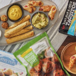 trader joe's appetizers - black bean cheese taquitos