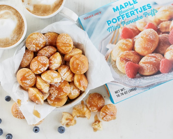 trader joe's appetizers - Maple Poffertjes