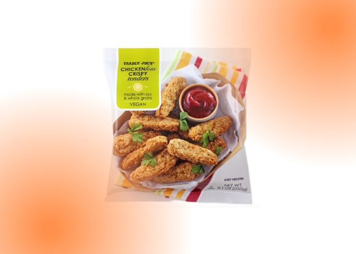 trader joe's appetizers - chickenless crispy tenders