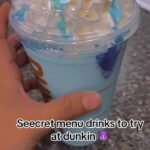 Dunkin Donuts Secret Menu - Cotton Candy with Cream Coolatta