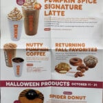 Dunkin Fall Menu 2023 - Markie Devo