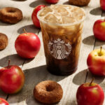 Starbucks Fall Menu 2023 - Iced Apple Crisp Oatmilk Shaken Espresso