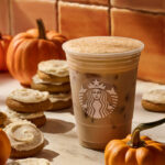 Starbucks Fall Menu 2023 - Pumpkin Cream Chai Tea Latte
