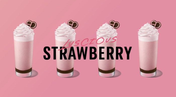 Starbucks BLACKPINK Frappuccino - Strawberry