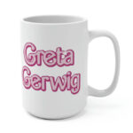 barbie kitchen products - greta gerwig mug