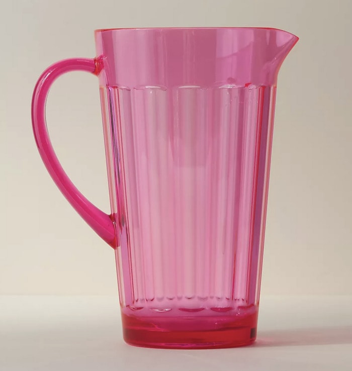 barbie kitchen products - pink pitcher