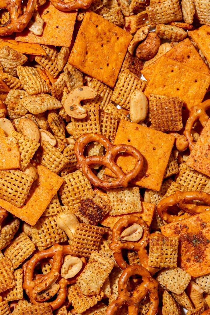 beach snack ideas - gluten free chex mix