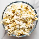beach snack ideas - maple popcorn