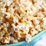 beach snack ideas - taco popcorn