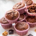 beach snack ideas - chocolate muffins