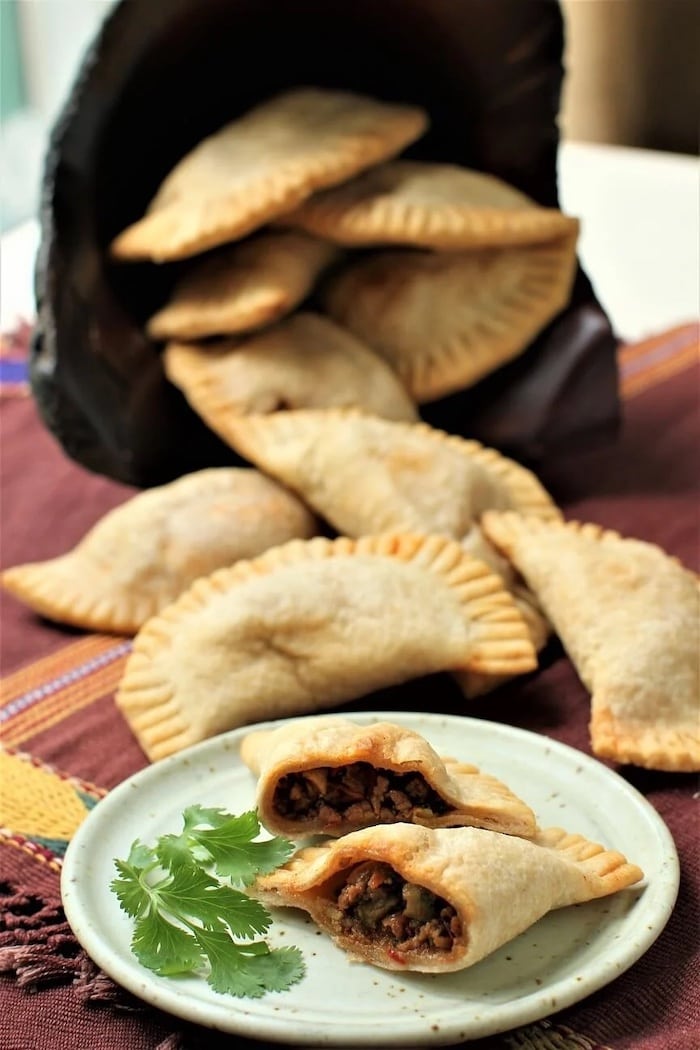 beach snack ideas - cassava empanadas