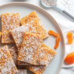 beach snack ideas - apricot coconut bars