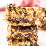 beach snack ideas - no-bake bars