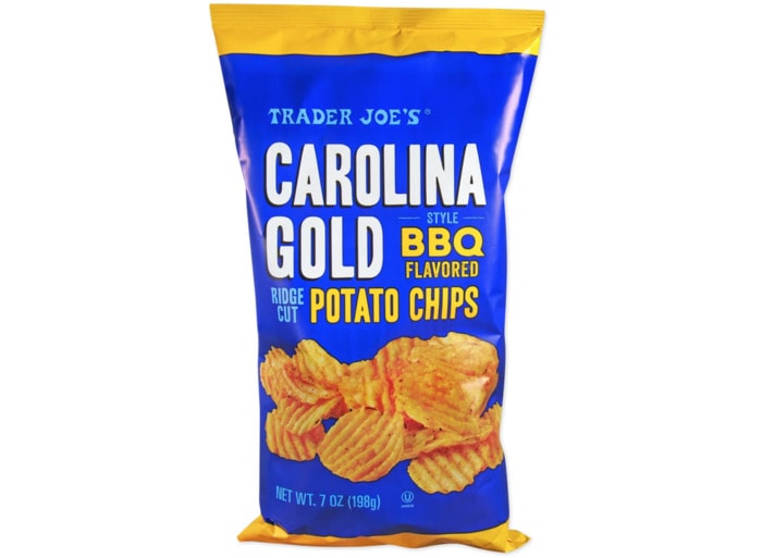 best trader joes summer products - carolina gold BBQ potato chips