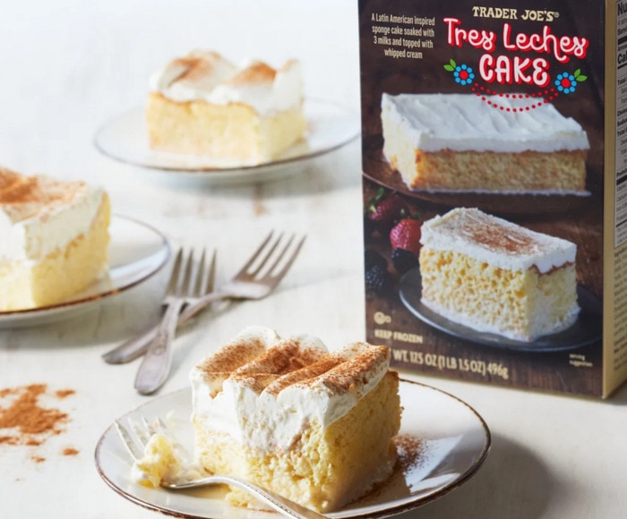 best trader joes summer products - tres leches cake