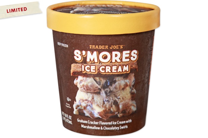 best trader joes summer products - s'mores ice cream