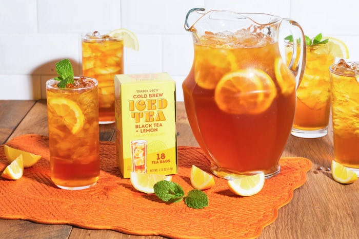 best trader joes summer products - iced tea