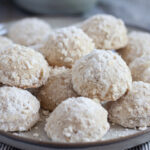 coconut recipes - Coconut Mexican Wedding Cookies