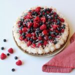 coconut recipes - Triple Coconut Tart with Berries