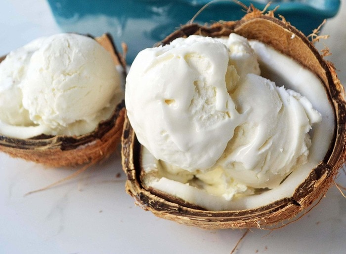 coconut recipes - Coconut Ice Cream