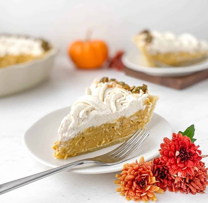 coconut recipes - Pumpkin Coconut Cream Pie