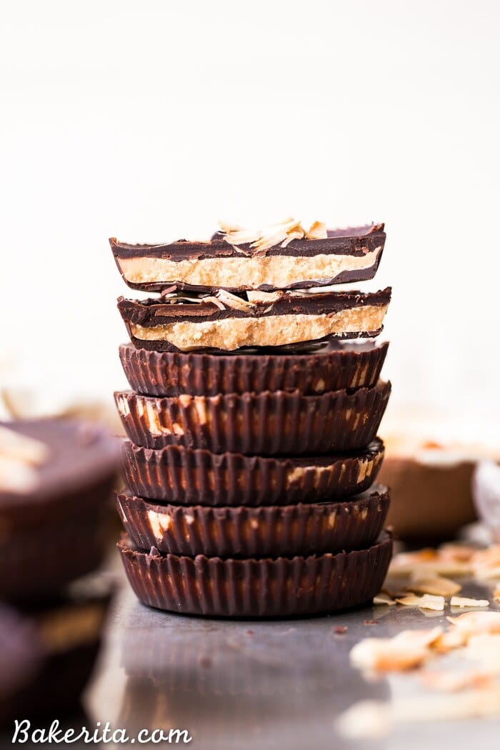 coconut recipes - Toasted Coconut Butter Cups
