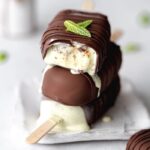 coconut recipes - Mint Coconut Ice Cream Bars