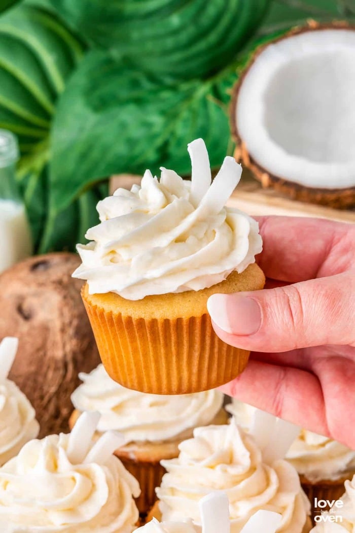 coconut recipes - Coconut Cupcakes