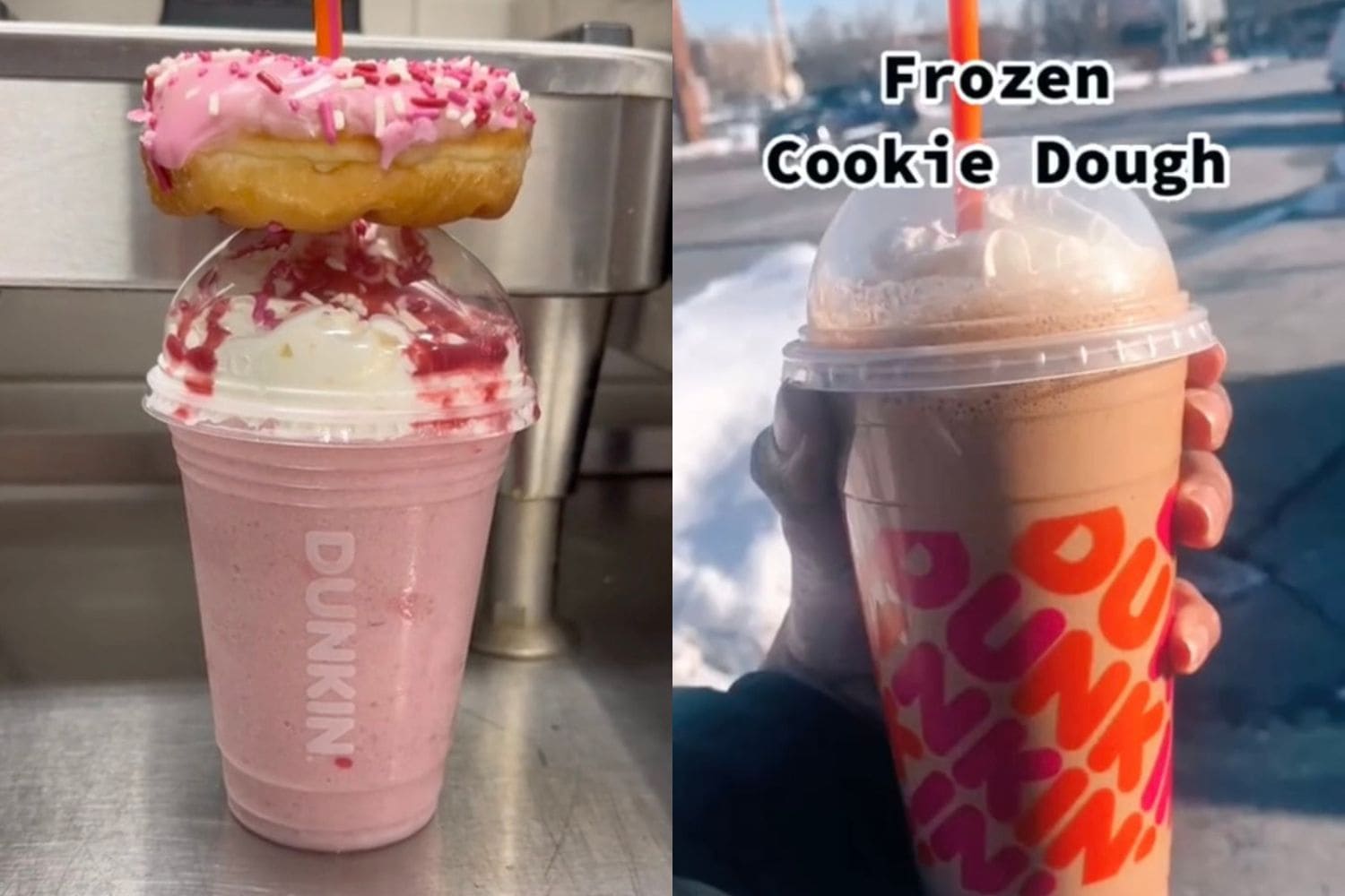 Dunkin clearance drink menu