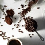 how is decaf coffee made - coffee beans and cup of coffee