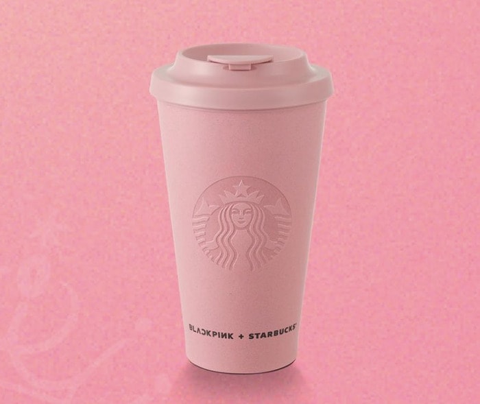 starbucks blackpink merch - BLACKPINK Starbucks Pink Coffee Ground Tumbler 15.50z