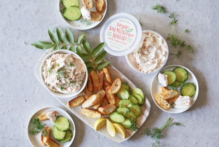 the worst foods at trader joes - vegan salmon-esque spread