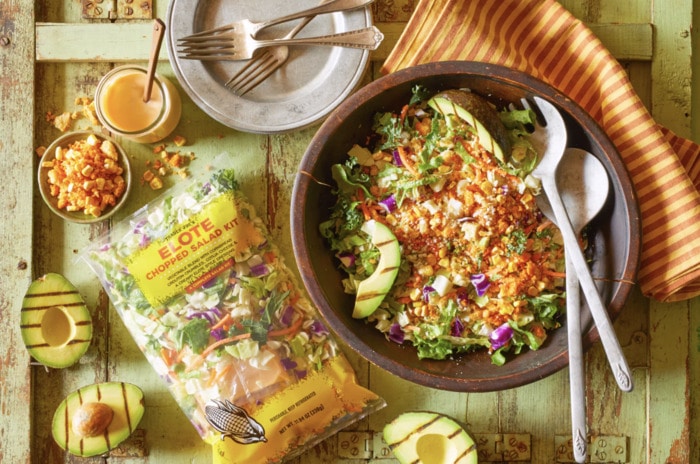 the worst foods at trader joes - elote salad bag