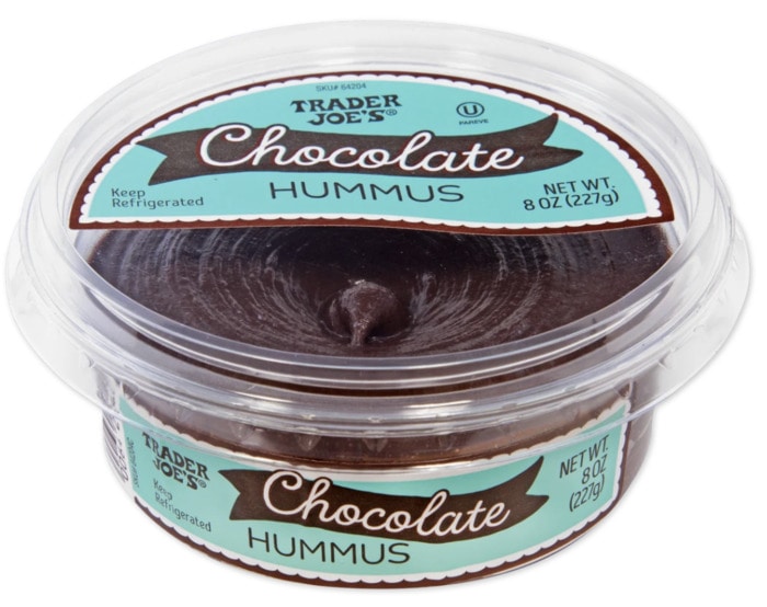 the worst foods at trader joes - chocolate hummus