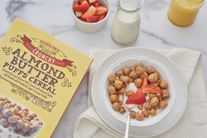 the worst foods at trader joes - almond butter puffs cereal