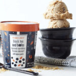 trader joes ice cream ranked - black tea and boba non-dairy