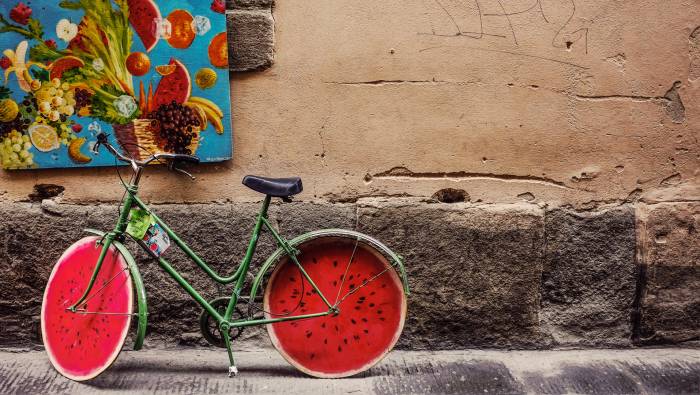 watermelon jokes - watermelon bicycle