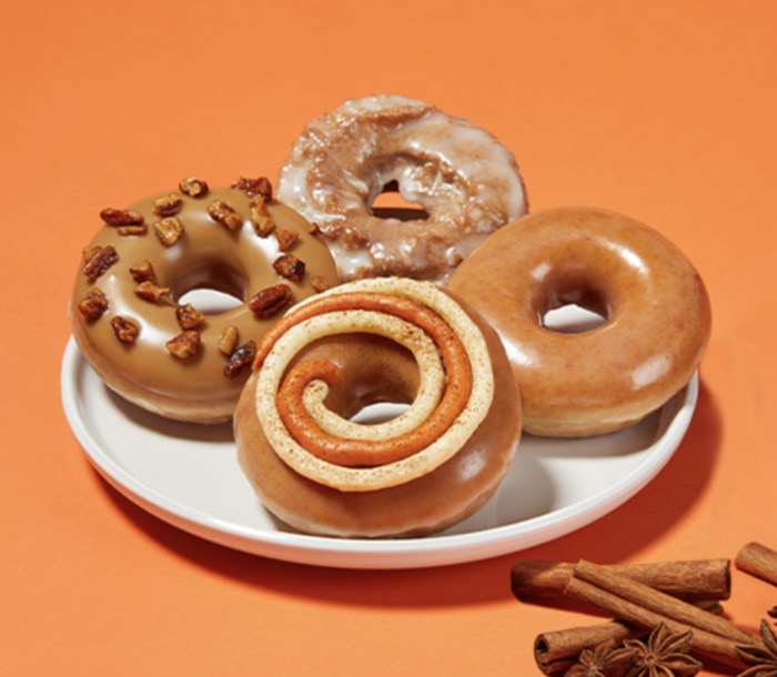 Krispy Kreme Pumpkin Spice Collection 2023 - Pumpkin Spice Donuts