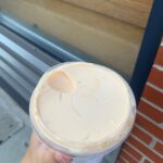 Starbucks Iced Pumpkin Chai Tea Latte Review - pumpkin cream foam