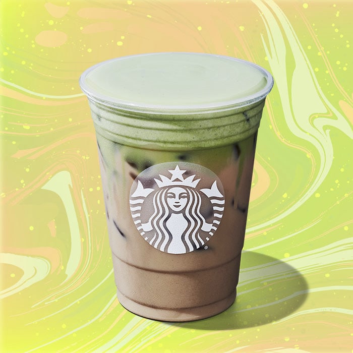 Starbucks Summer Remix - Iced Chai Latte with Matcha Cream Cold Foam