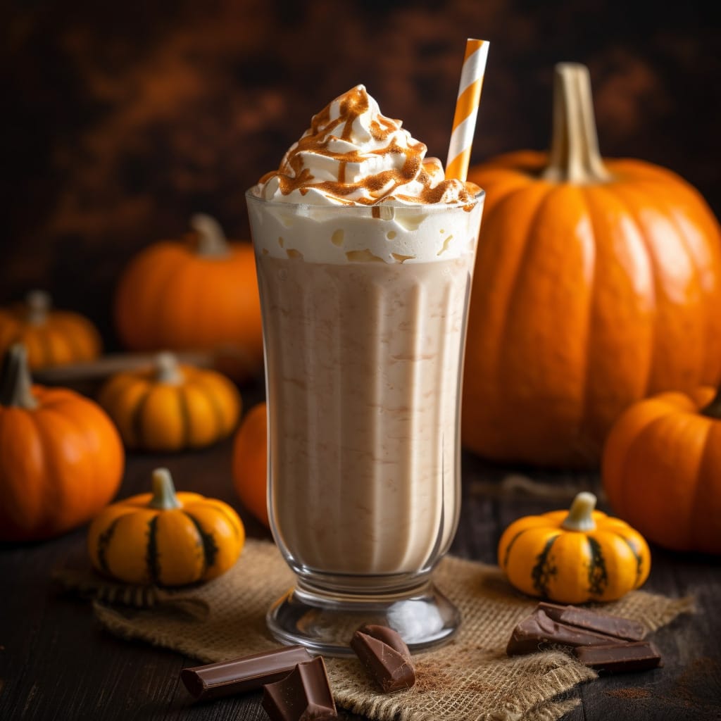 Wendy's Pumpkin Spice Frosty - mockup