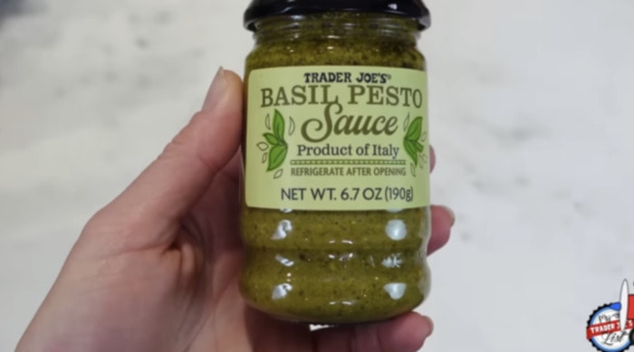 august trader joe's - basil pesto sauce