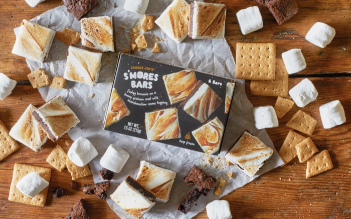 august trader joe's - s'mores bars