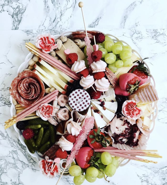 barbie charcuterie board - Sophisticated Barbie Charcuterie Board