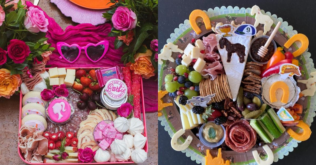 barbie charcuterie board 